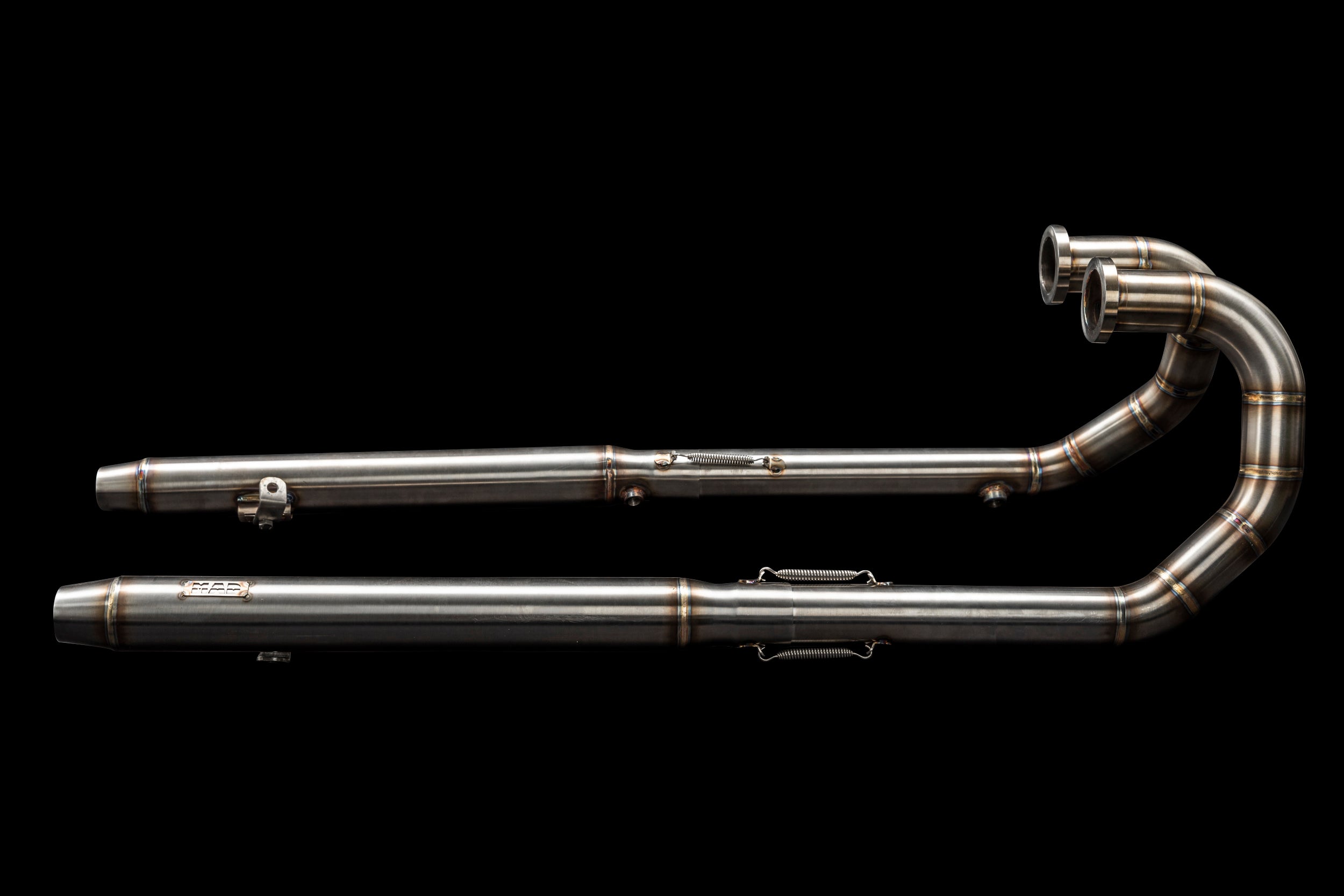 BMW R18 Exhaust Two Smoking Barrels - MAD Exhausts
